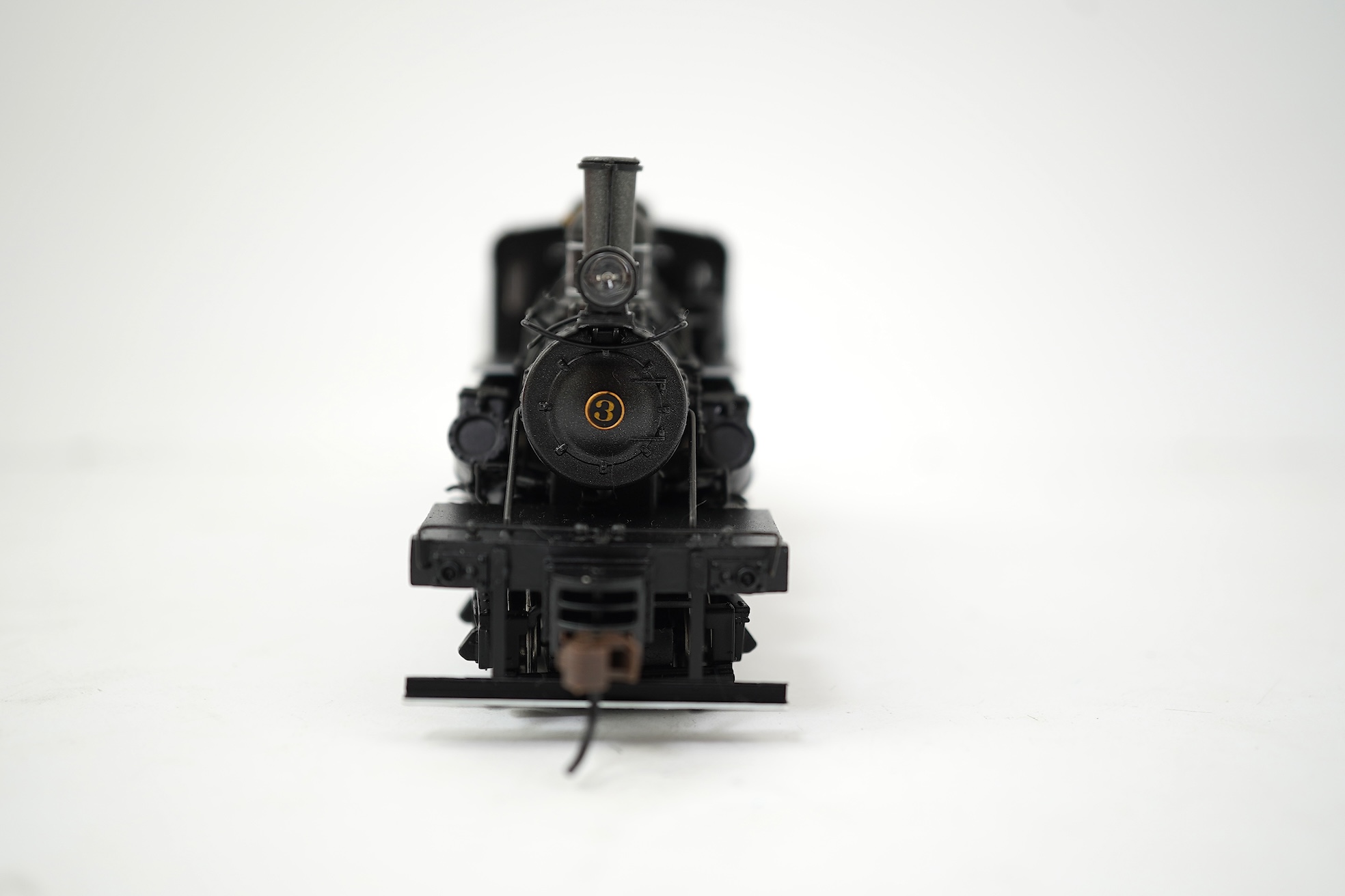 A boxed HO gauge Broadway Limited Paragon 2 Series (2063) model of Union Pacific UP-5, 5044, 4-12-2 locomotive with bogie tender, powered for two rail operation.